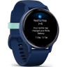 Часы GARMIN VIVOACTIVE 5 METALLIC NAVY ALUMINUM BEZEL WITH NAVY CASE AND SILICONE BAND 010-02862-12
