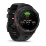 Смарт-часы GARMIN APPROACH S70 (47 мм) с черным керамическим безелем и черным ремешком 010-02746-12
